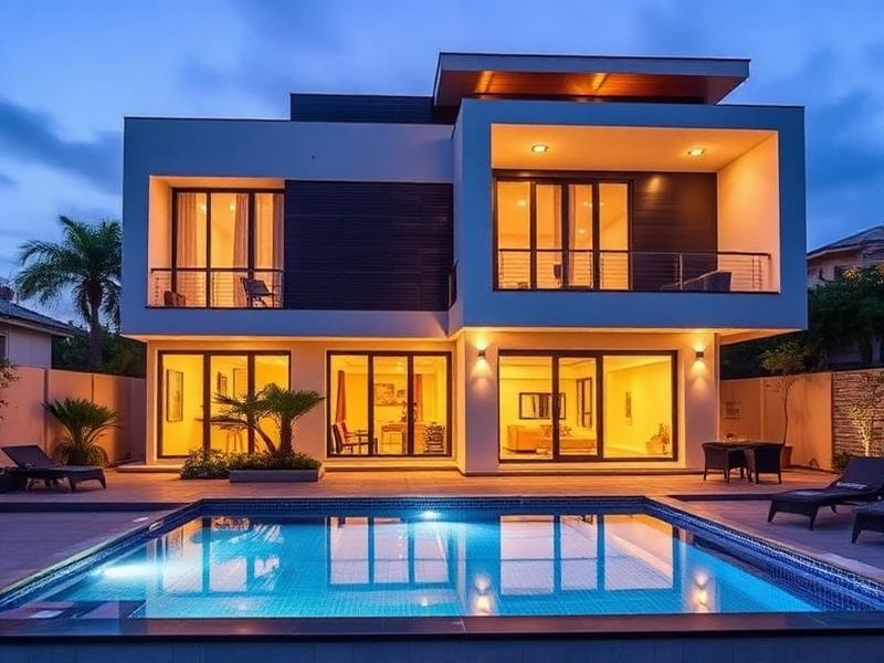 Modern 4BHK Villa with Pool